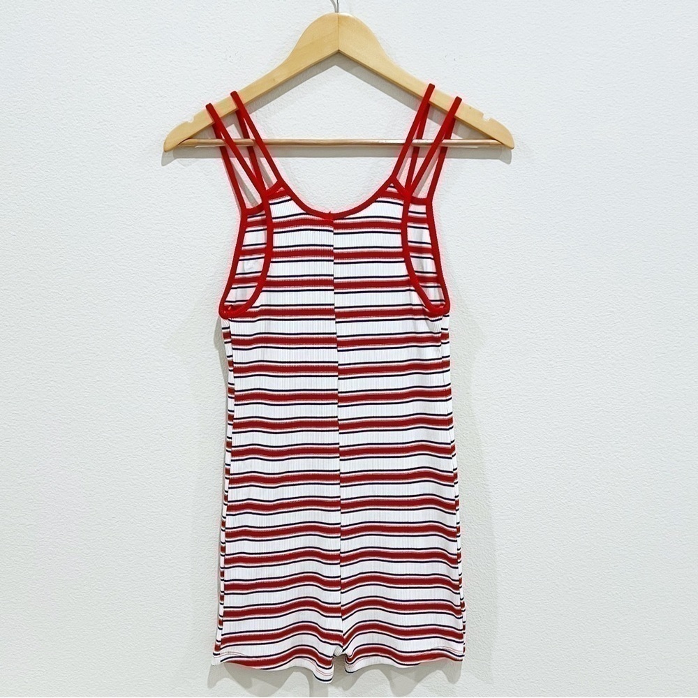 Zara X Kappa Romper Ribbed Striped — image 2 of 8